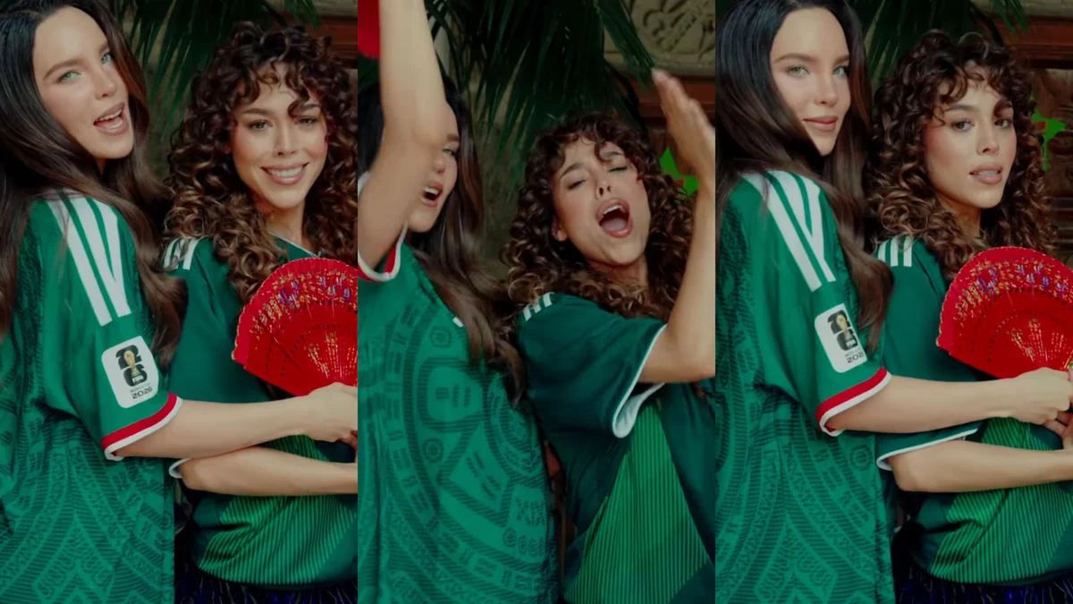 Danna y Belinda encienden la previa del México vs Inglaterra con video de apoyo a la Selección Mexicana: “¡A qué sí!”