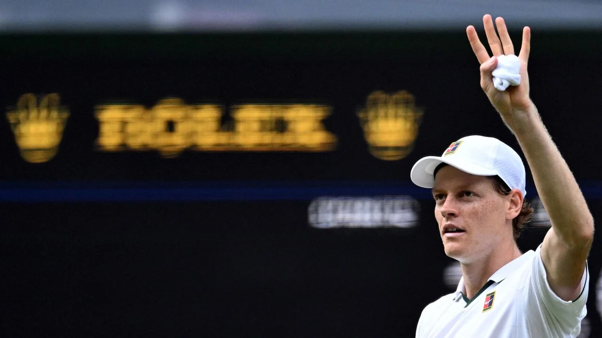 A Wimbledon Sinner avanza al terzo turno, 'sto ritrovando il ritmo'