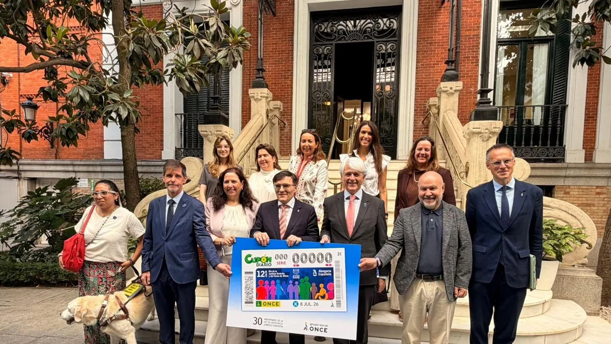 Abogacía reclama la dignificación del turno de oficio en la presentación del cupón de la ONCE dedicado a este servicio