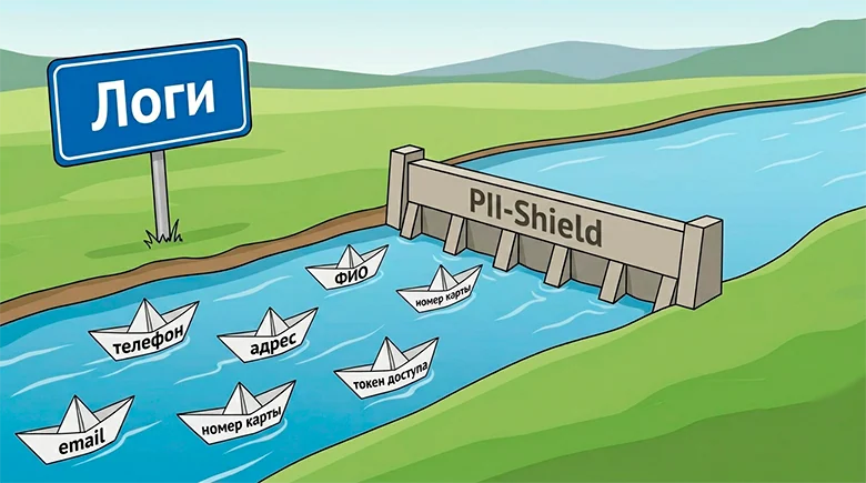 PII-Shield: режем персональные данные в логах до того, как они доехали до ELK