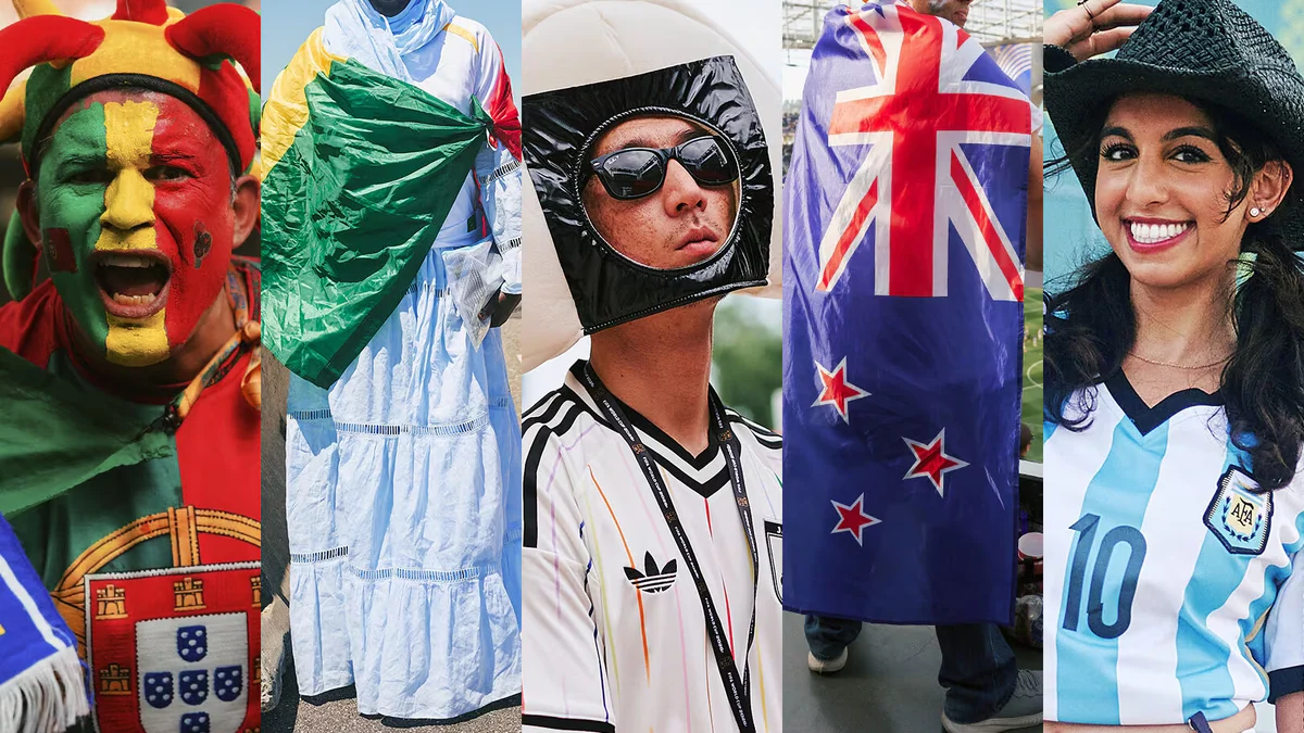 ¿Qué país tiene a los aficionados mejor vestidos del Mundial?