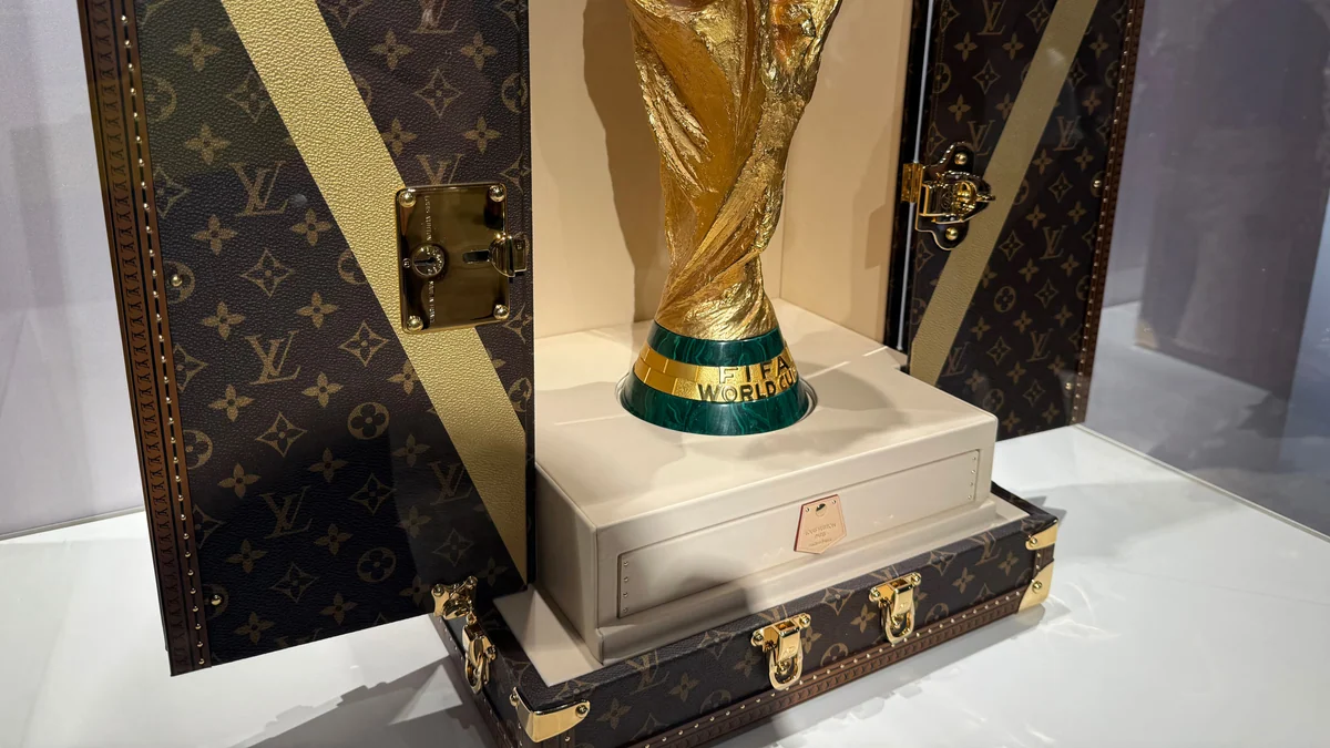 El trofeo del Mundial 2026 tendrá su propio cofre de lujo para llegar a la final en Nueva Jersey