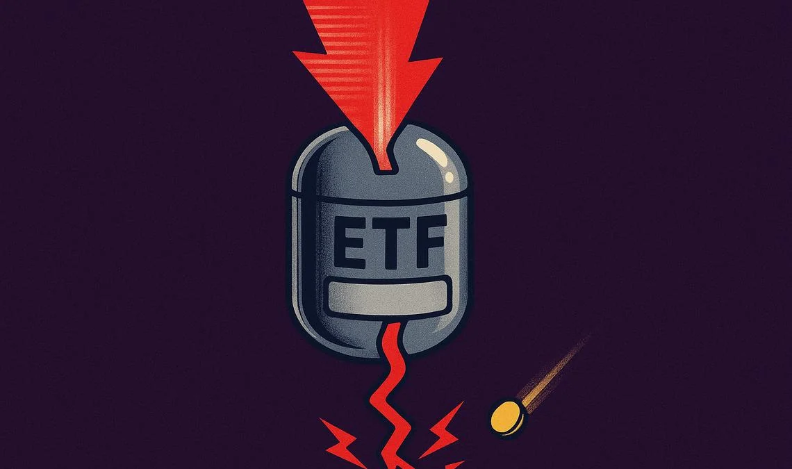 ETF Bitcoin spot USA, sei giorni di deflussi: restano 536 milioni nel 2026