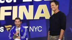 Messi and Tom Brady in disbelief over 'prophetic' Lamine Yamal photo