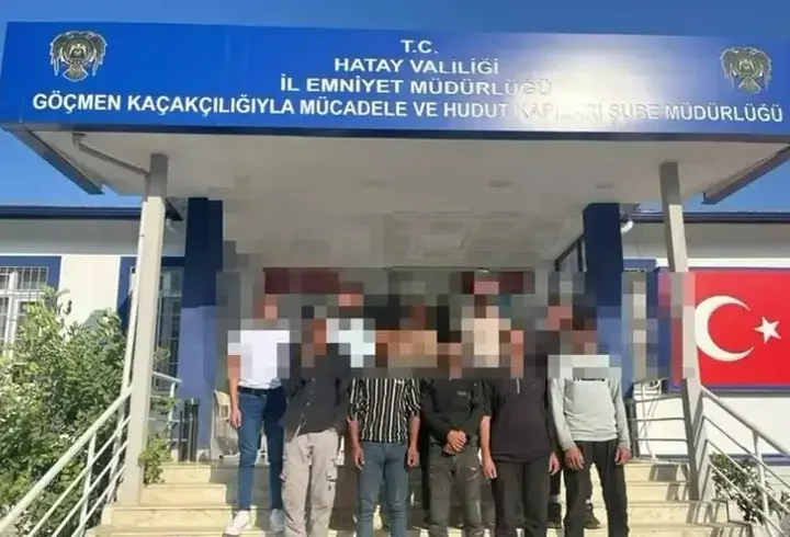 Hatay’da 9 göçmen yakalandı; 1 organizatör tutuklandı