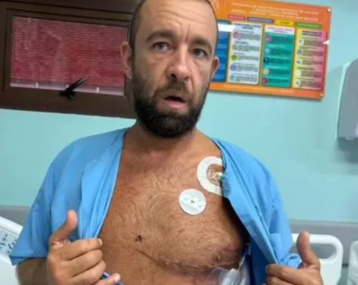 El surfista brasileño Fabiano Duarte Costa sobrevive tras ser atravesado por un pez espada