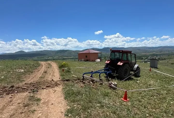 Gümüşhane'de bir kişi traktörde ölü bulundu