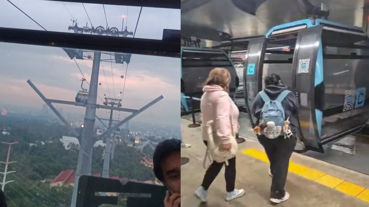 Línea 3 del Cablebús reanuda servicio tras suspensión por tormenta eléctrica