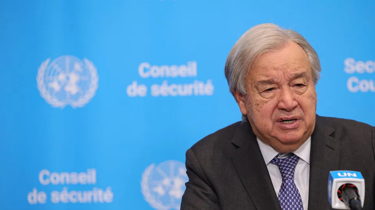 Guterres subraya que la pena de muerte "no hace justicia" y reitera su compromiso con su abolición "universal"