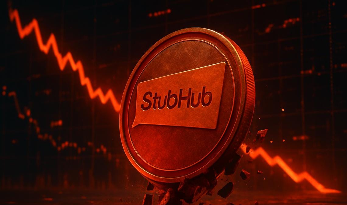 Azioni StubHub: rimbalzo a 8,54$ dopo il +34% di GMS, ma il trend resta ribassista