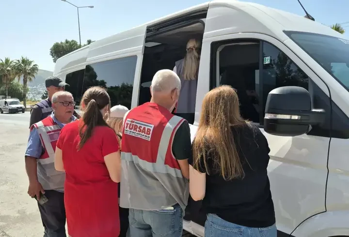 Bodrum'da yetkisiz taşımacılık yapanlara denetim