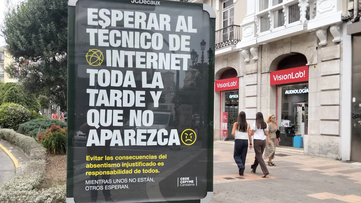 UGT denuncia a CEOE Cantabria ante Inspección de Trabajo por su polémica campaña sobre las bajas laborales