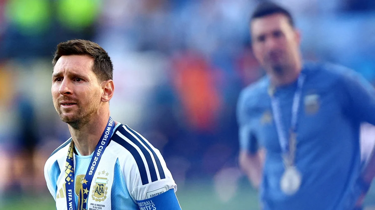 El doloroso gesto de Messi en medio de la premiación de España tras la final del Mundial: “Gran ganador, digno perdedor”