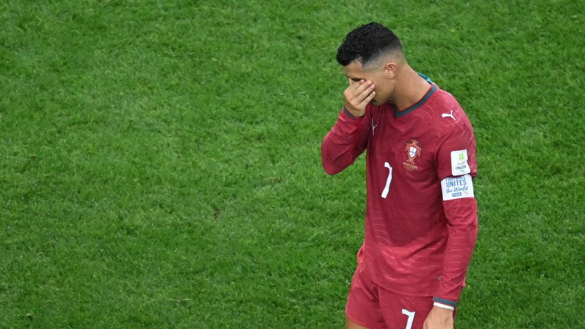 90 minutos, un tiro a puerta y una bestia negra: Cristiano Ronaldo dice adiós a los Mundiales entre lágrimas