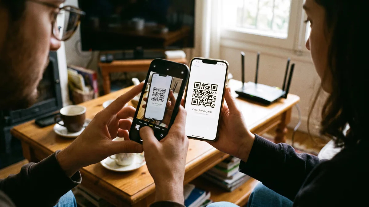 El código QR con el que puedes conectarte a cualquier red WiFi sin necesidad de contraseña