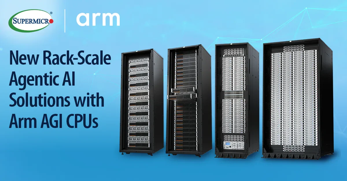 ARM-серверы от Supermicro для агентов ИИ — почему это интересно