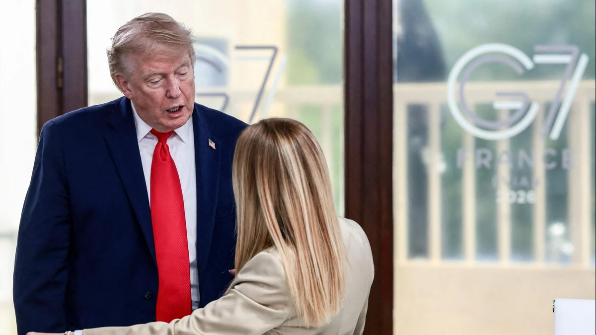 Meloni bezeichnet Trump-Äußerung als "völlig frei erfunden"