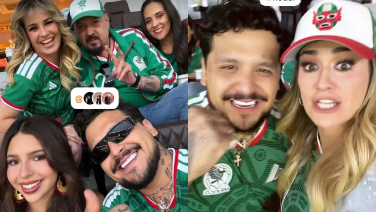 María José se suma a Nodal y Ángela Aguilar para el partido México vs Ecuador: fans le corean ‘Prefiero ser su amante’