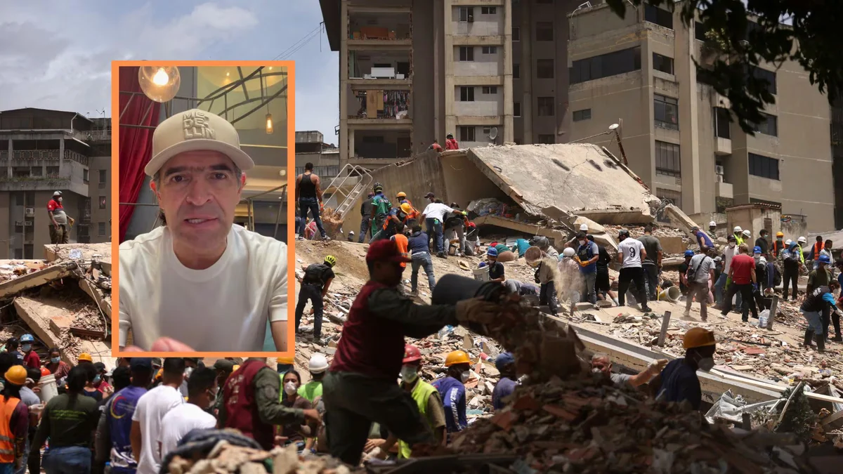 Alcalde de Medellín ofreció apoyo a Venezuela tras los fuertes terremotos: “Le decimos al pueblo venezolano: no están solos”