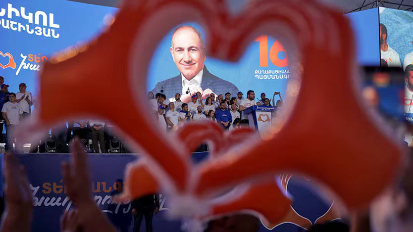 Las elecciones en Armenia suponen un revés para Vladimir Putin