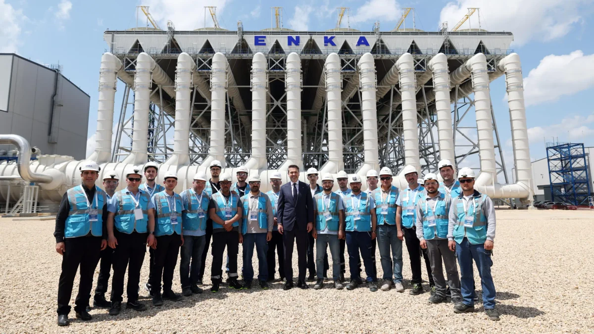 850 Megavat Kapasiteli Yeni Doğal Gaz Santrali Devrede