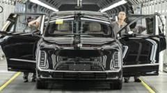 The world's carmakers are struggling to compete with China