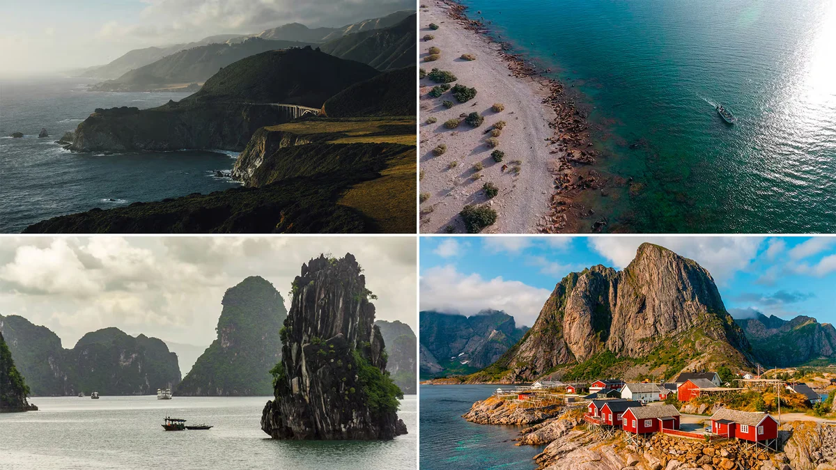 Cuáles son las 7 costas más hermosas del mundo: desde la Patagonia a Vietnam