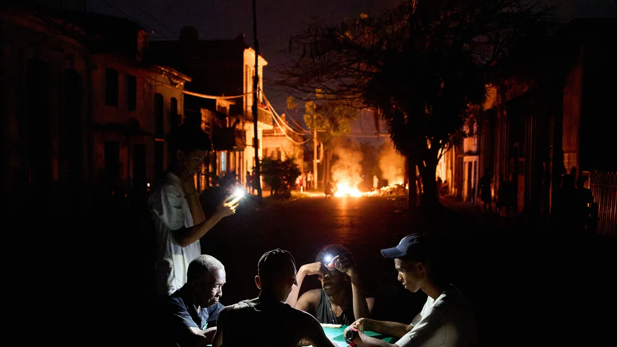 Cuba vive una “agonía” en medio del tercer apagón nacional en lo que va de año