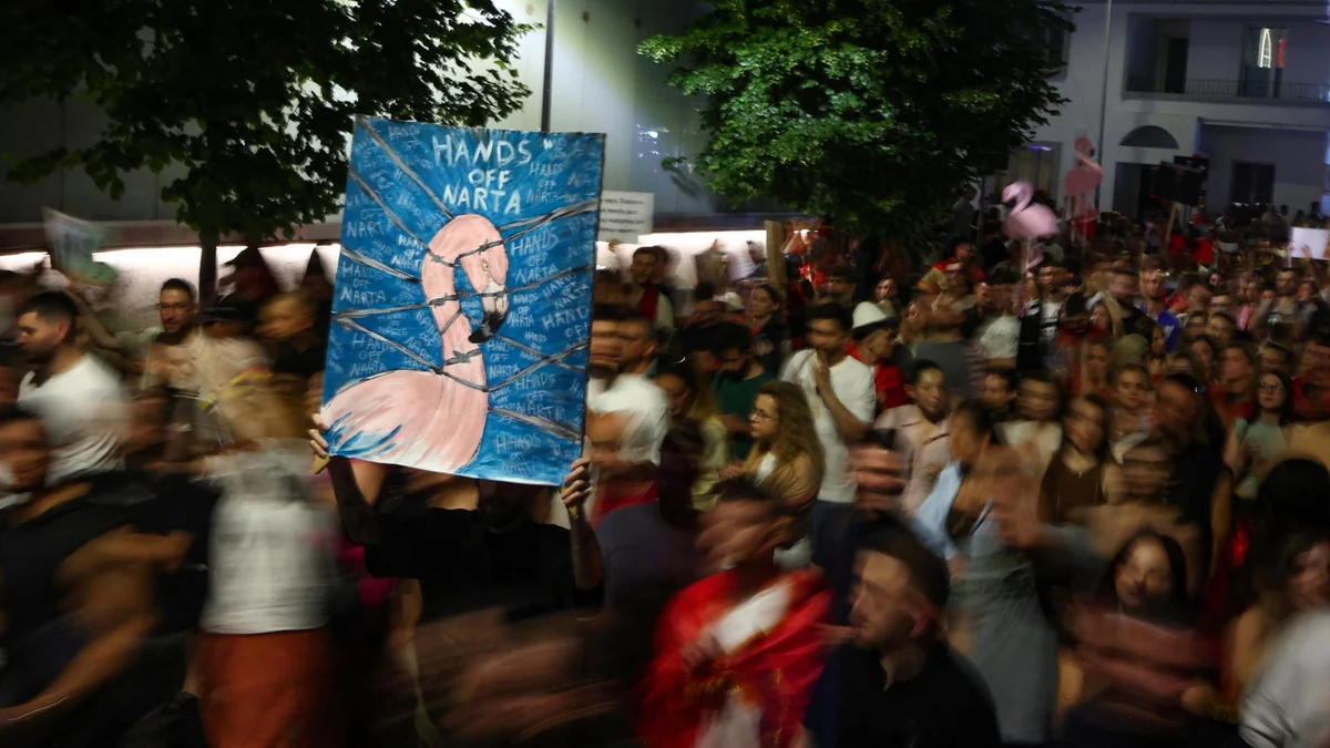 Warum in Albanien gegen Ivanka Trump protestiert wird