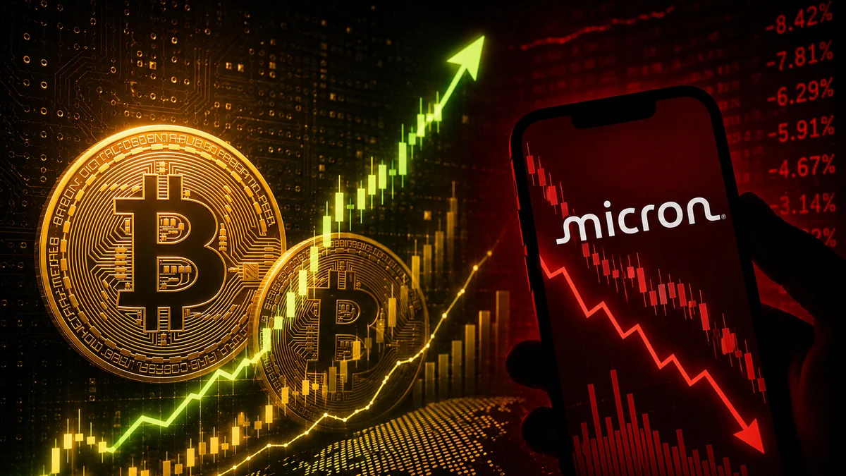 KI-Aktien brechen ein: Kann Bitcoin davon profitieren?