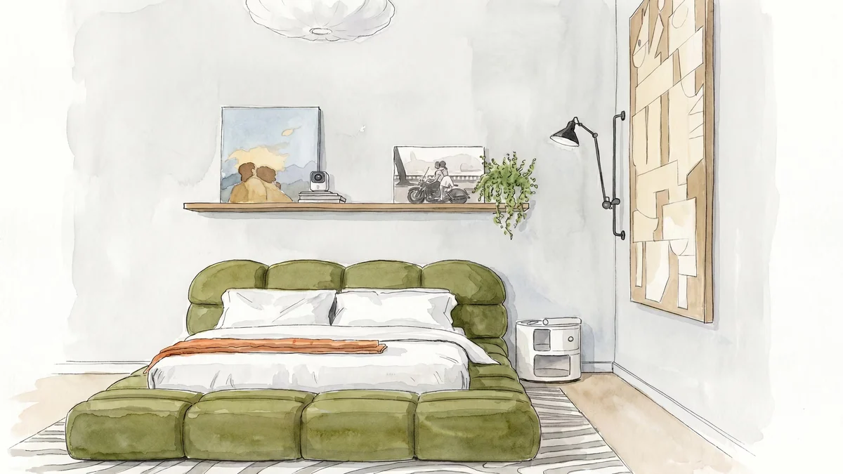10 trucos de diseñadores para ganar espacio en dormitorios pequeños