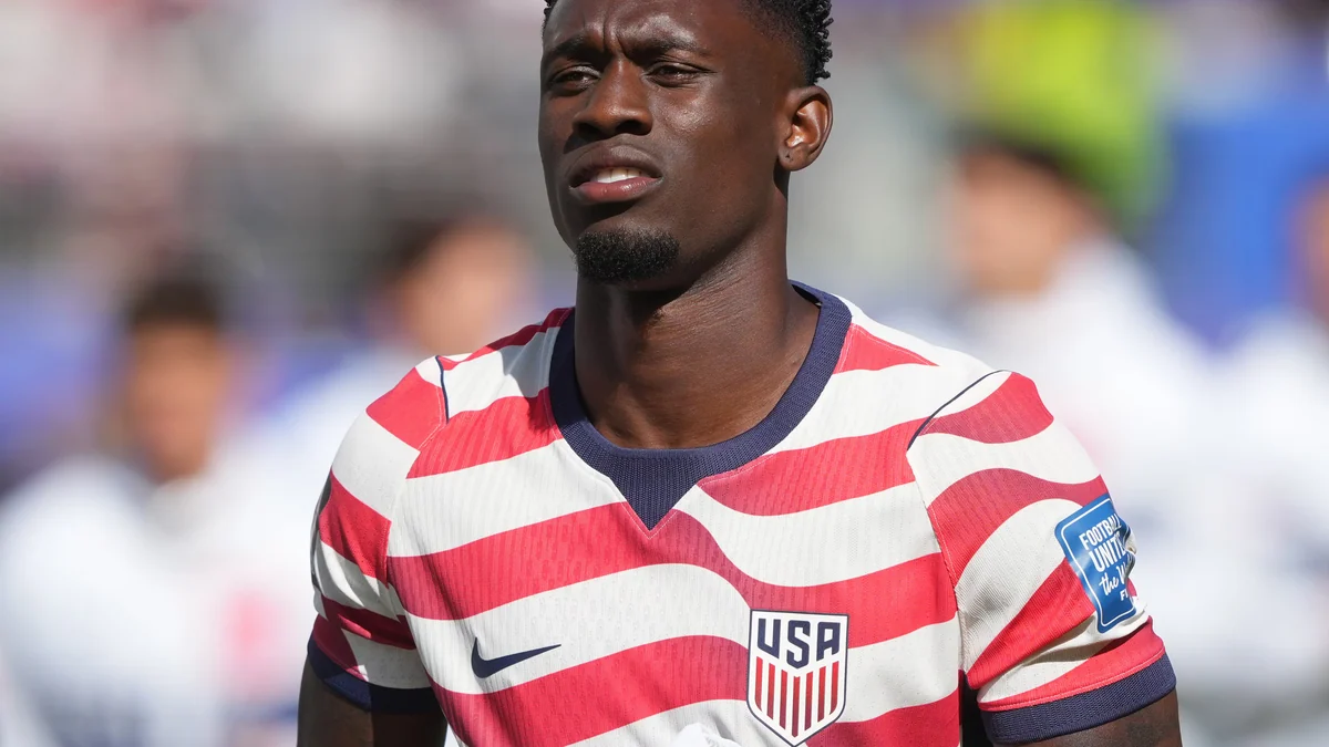 “Cruzó una línea roja”: duro comunicado de la UEFA tras la habilitación al goleador de Estados Unidos que había sido expulsado