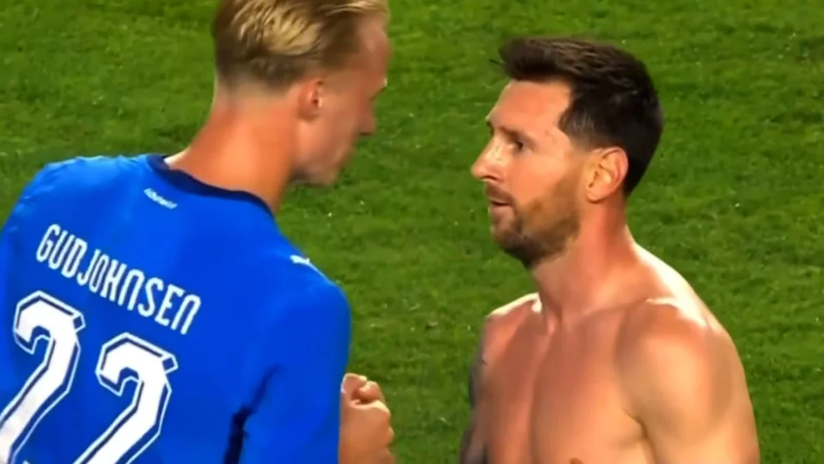 “¿Te acordás quién soy?: el futbolista que sorprendió a Lionel Messi y le recordó que jugó con su papá
