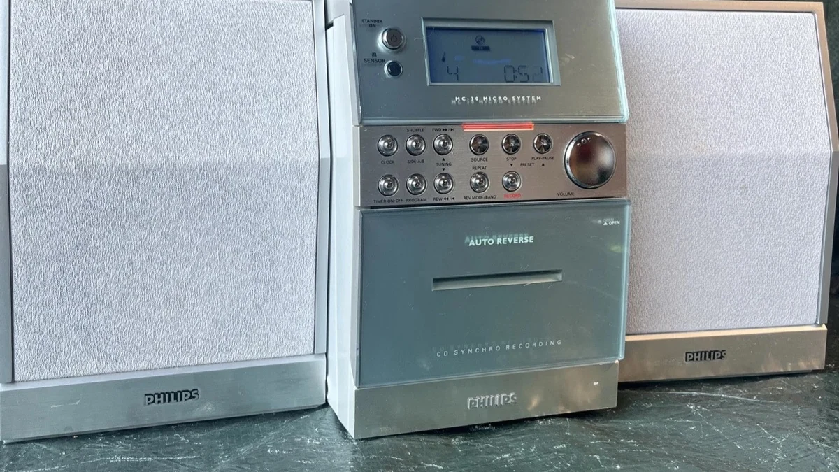 История о стеклянном кубике — музыкальном центре Philips MC-30