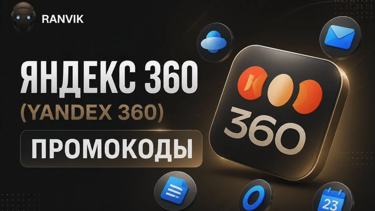 ЯНДЕКС 360 (YANDEX 360) промокоды июнь 2026: промокод Yandex 360 скидка 40% на годовые тарифы