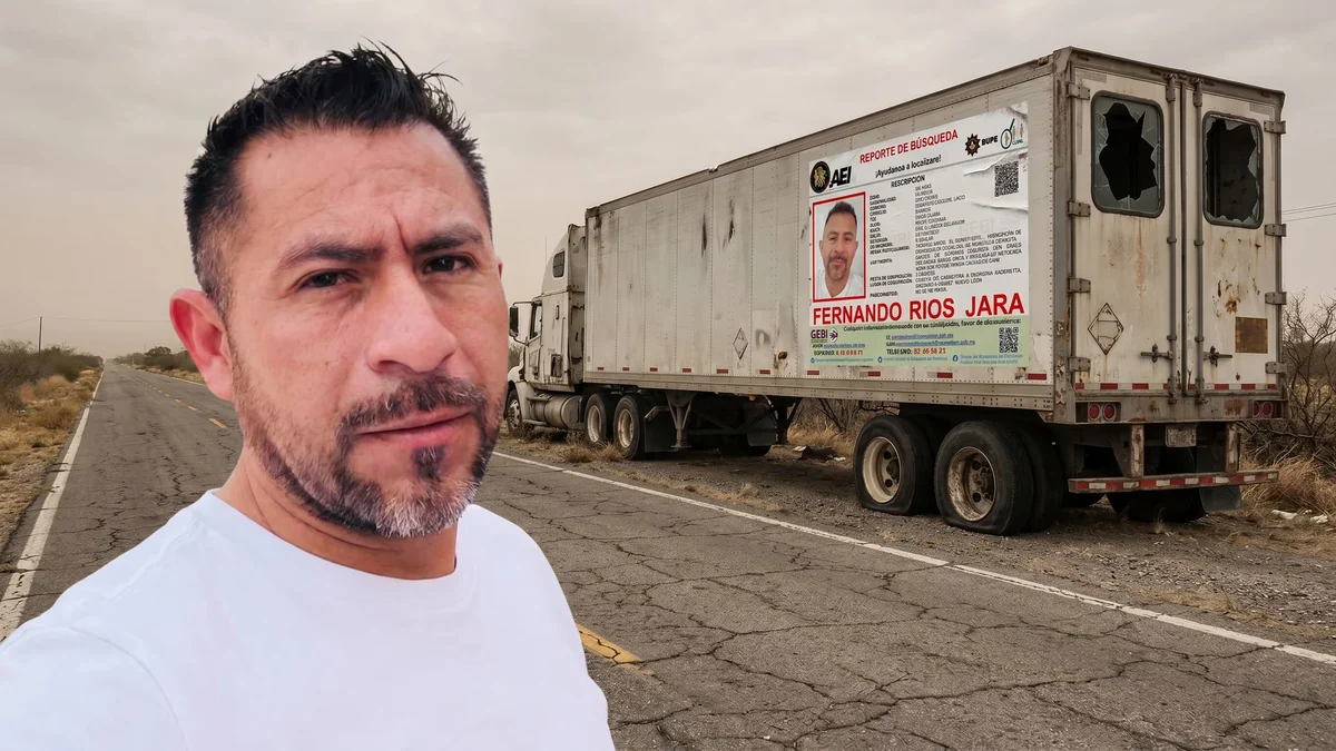 Desaparece trailero de Coahuila en Nuevo León: hallan su unidad abandonada en Cadereyta