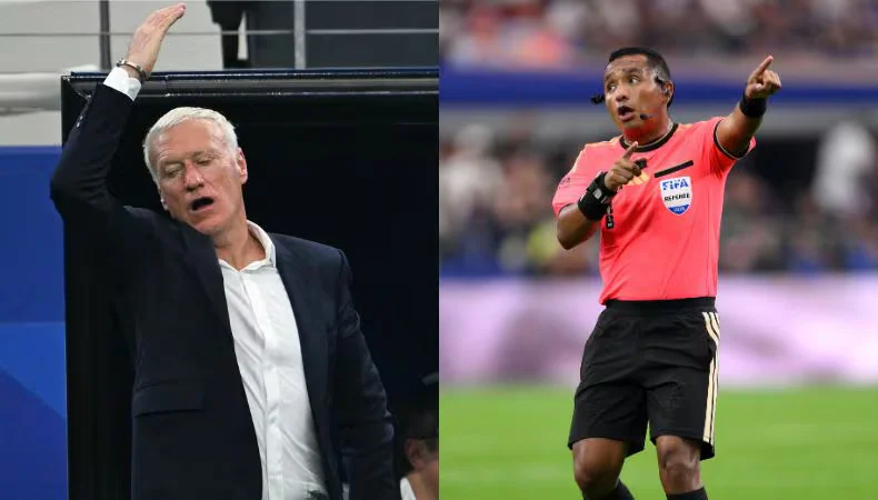 Tras caer ante España, el DT de Francia lanza un duro dardo al salvadoreño Iván Barton: “¿El árbitro tenía el nivel necesario?”