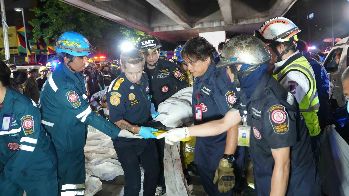 Fire breaks out at a pub in Bangkok, killing at least 27 people, officials say