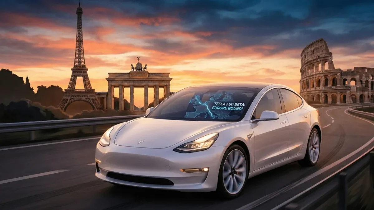 Tesla FSD Avrupa’ya Gelecek mi?