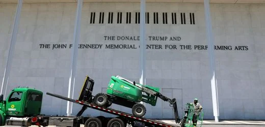 Donald Trump: Kennedy Center streicht Trumps Namen aus E-Mails und Briefköpfen