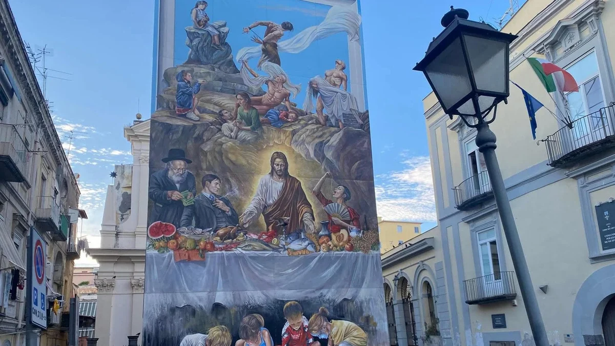 Comunità ebraica: “Alla Festa dei quattro altari dipinto antisemita”. Il presbitero: “Dispiacere”