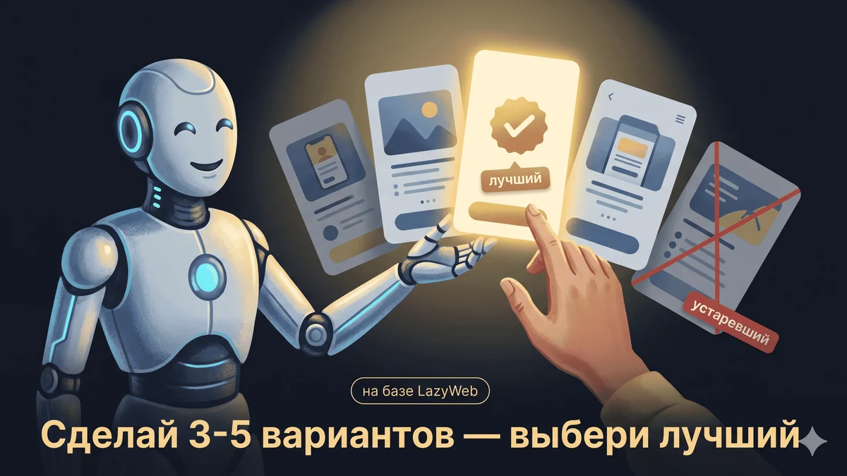 LazyWeb: бесплатный MCP на 257 тысяч экранов, который чинит говнодизайн агентов и их хозяев