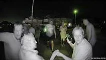Doorbell camera helps neighbours pull woman from fire