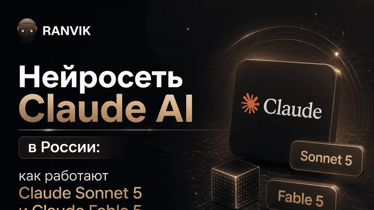 Нейросеть Claude AI в России: как работают Claude Sonnet 5 и Claude Fable 5