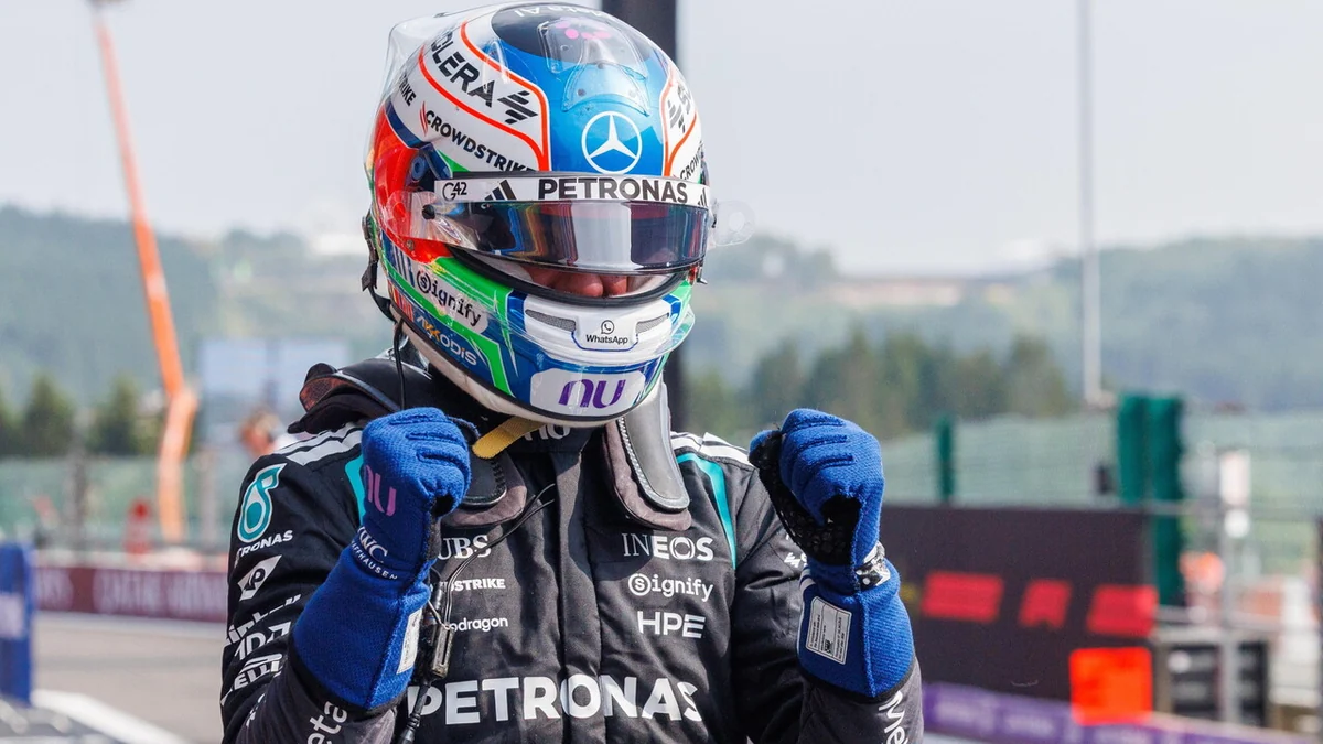 F1: capolavoro di Antonelli, sua la pole a Spa davanti a Verstappen