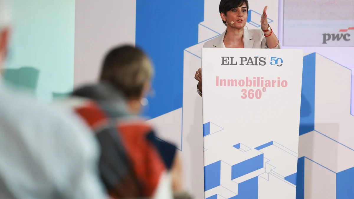 Isabel Rodríguez: “Si no garantizamos el derecho a la vivienda estaremos estrangulando la economía”