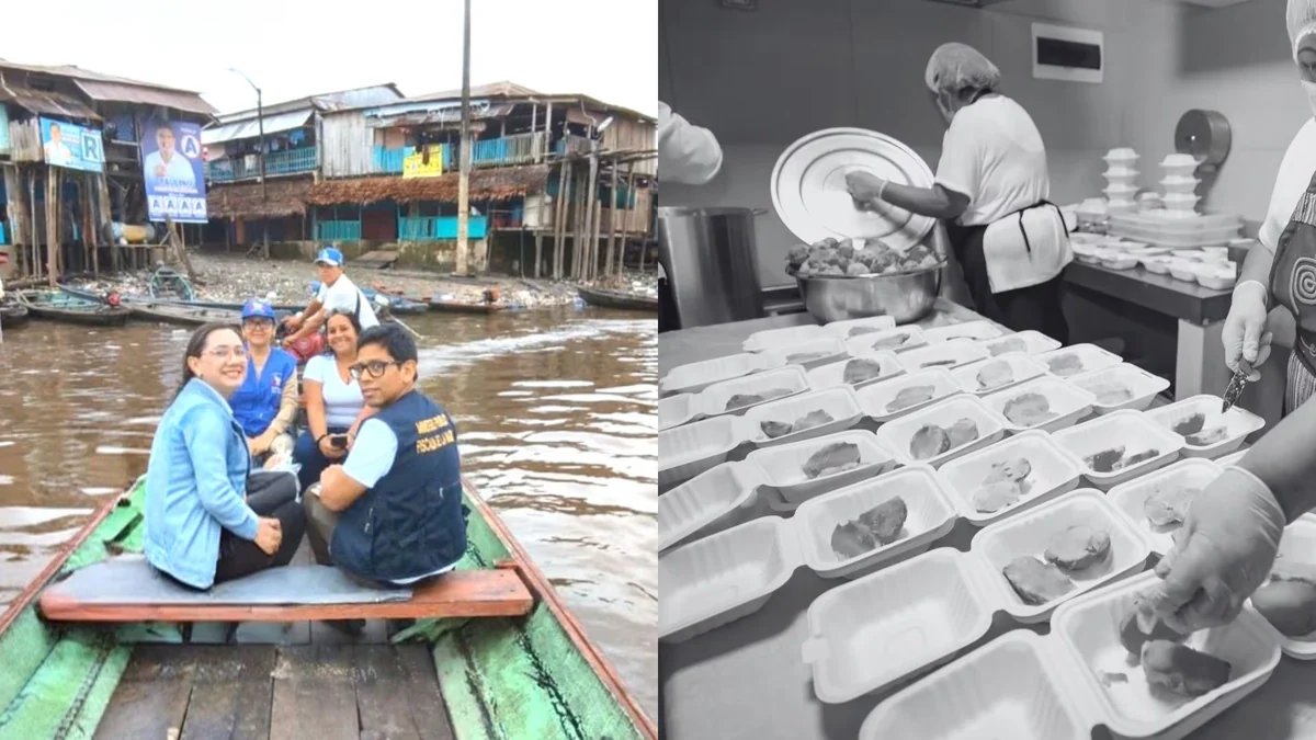 Hallan heces de roedores sobre las cajas de alimentos para escolares en Loreto
