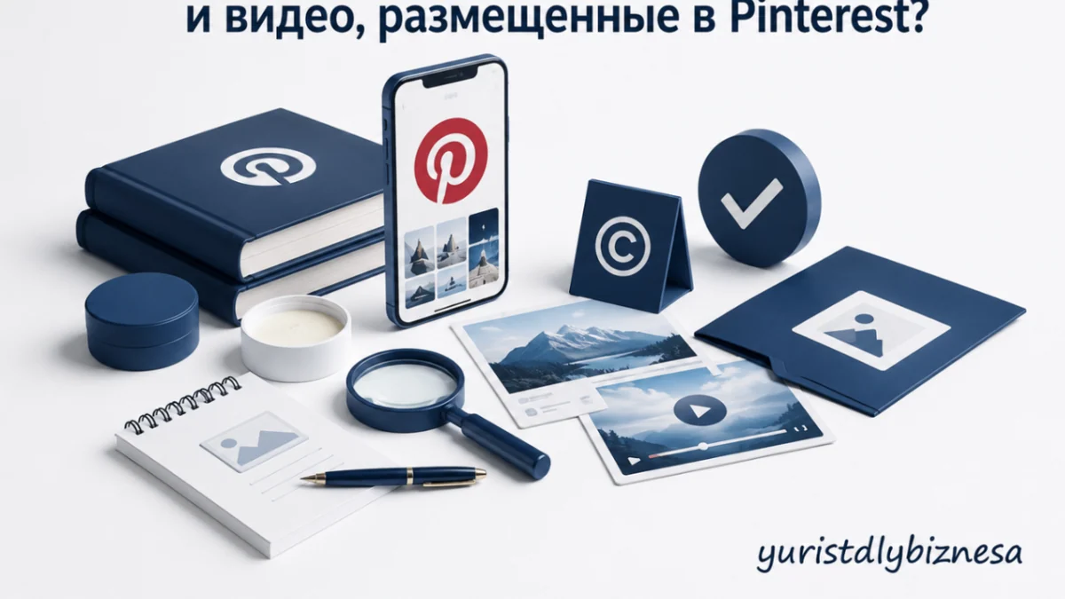 Можно ли использовать изображения и видео, размещенные в Pinterest?