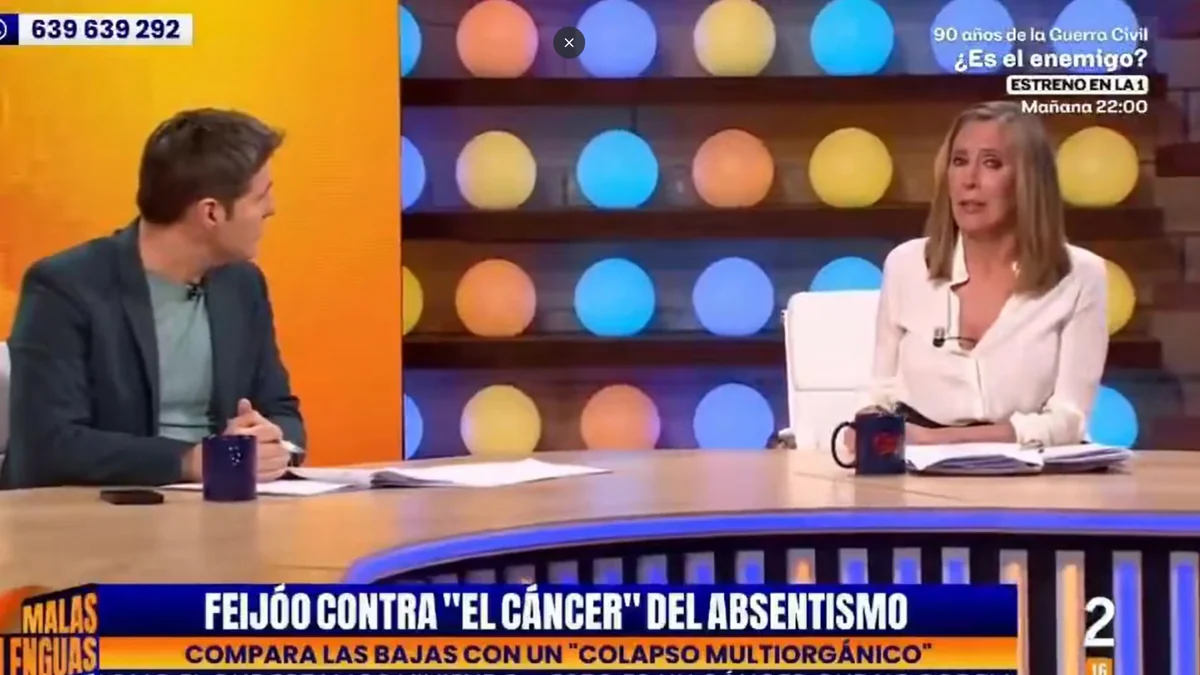 La colaboradora de ‘Malas Lenguas’ Marta Gómez Montero abandona el plató con Cintora en pleno directo: “Jesús, lo siento, no me vas a volver a humillar”