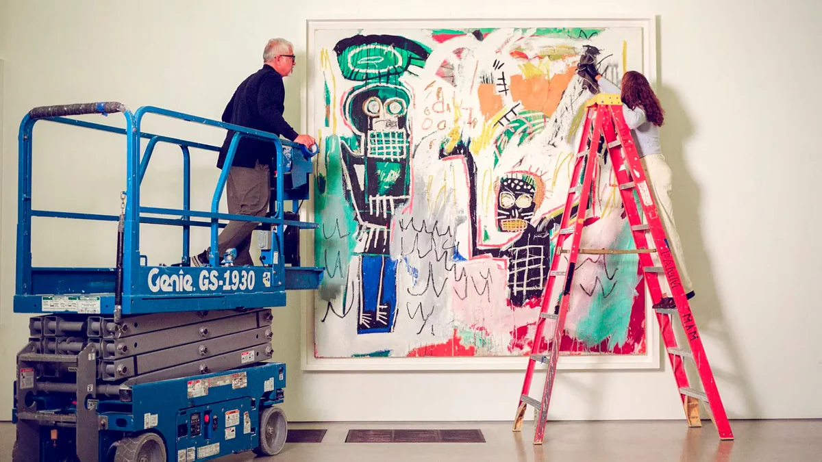 Una muestra de Basquiat de 500 millones de dólares llega a Miami de la mano de un multimillonario
